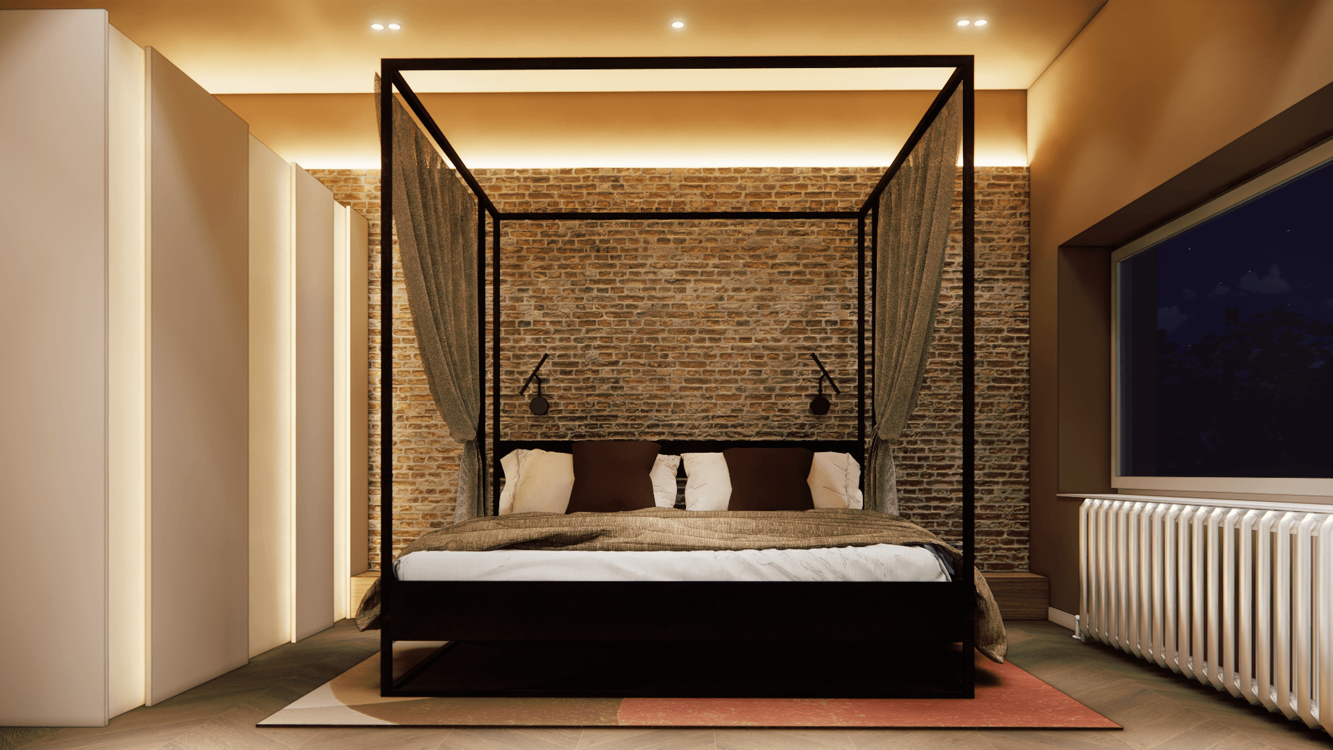 stuletni-dom - Sypialnia master