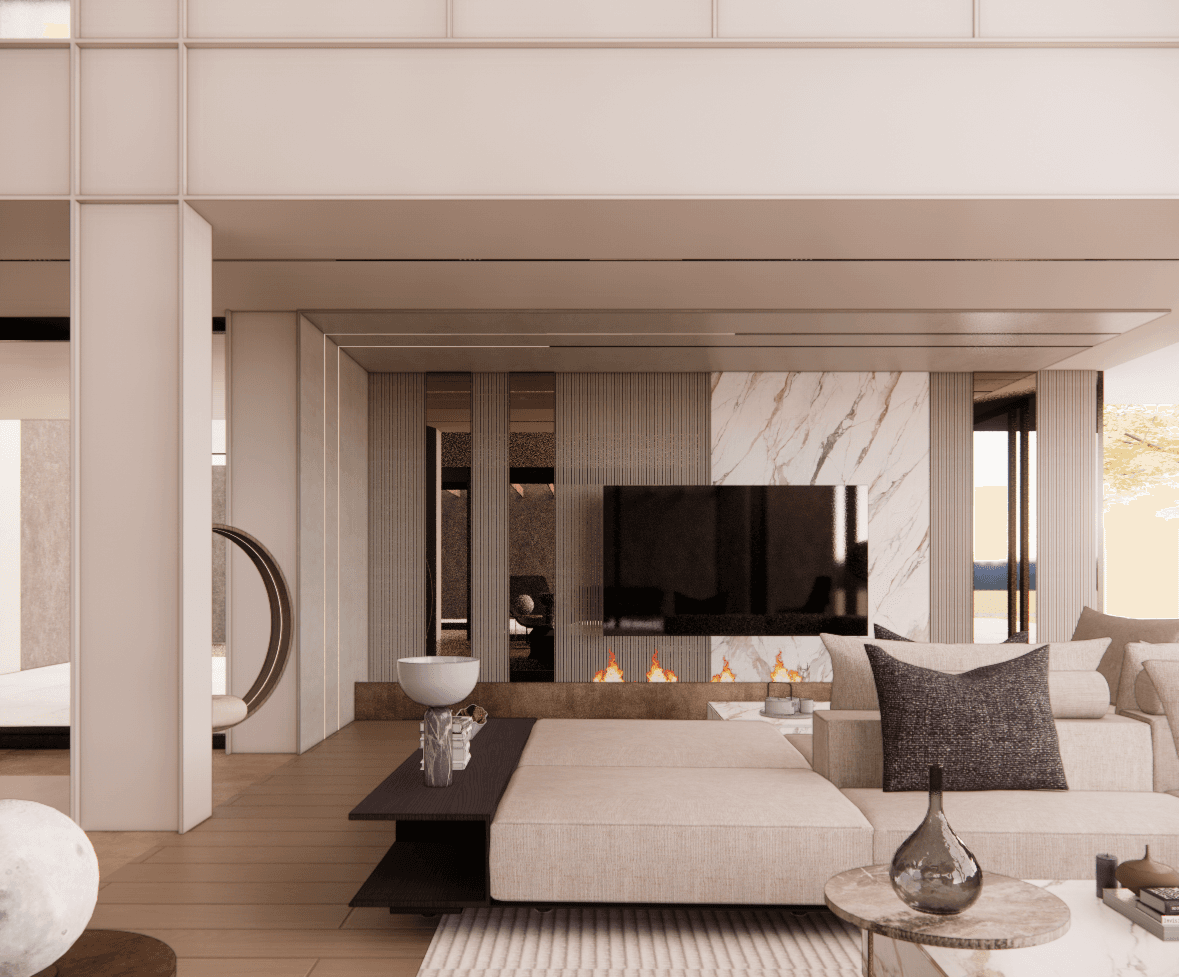 wnetrze-hollywood-hills - Salon