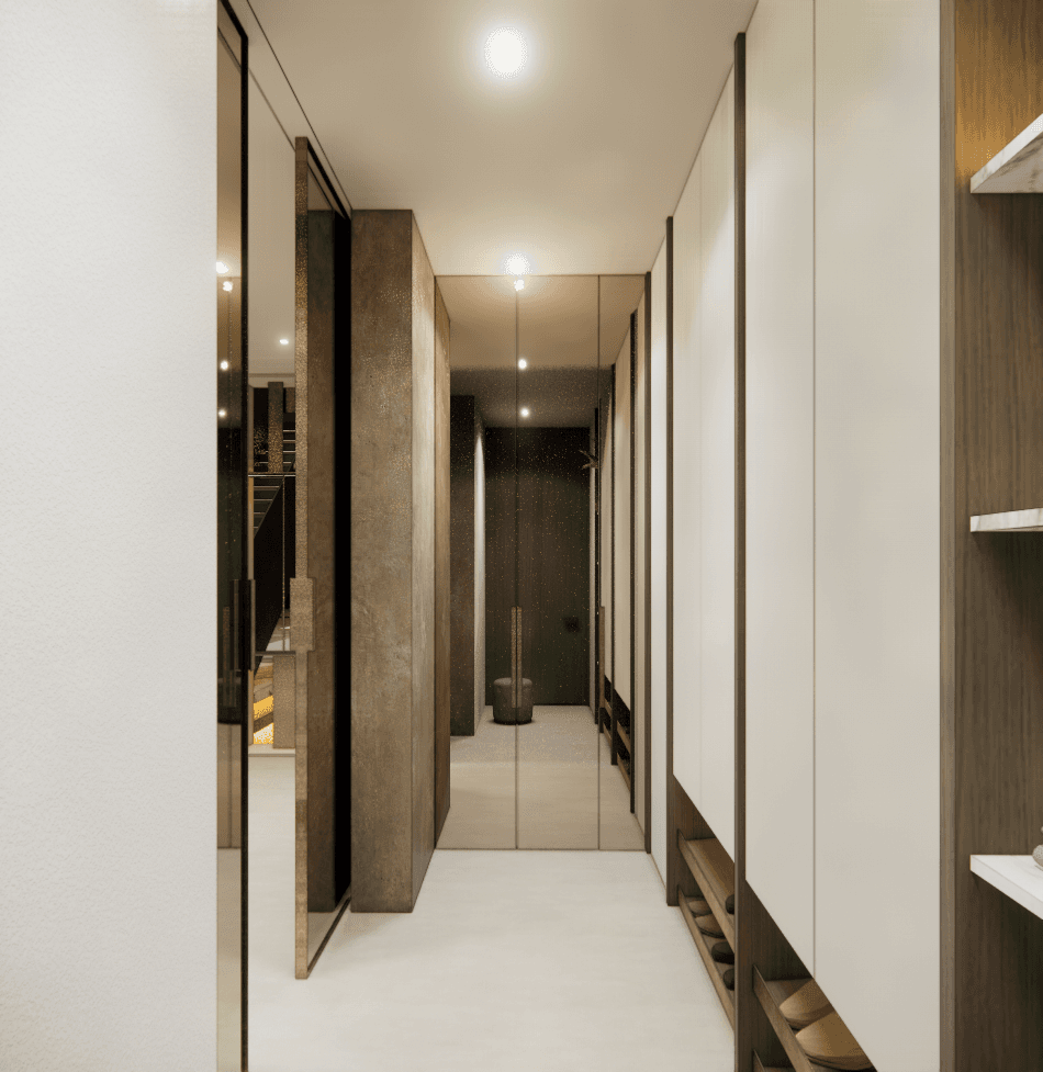 wnetrze-hollywood-hills - Hall