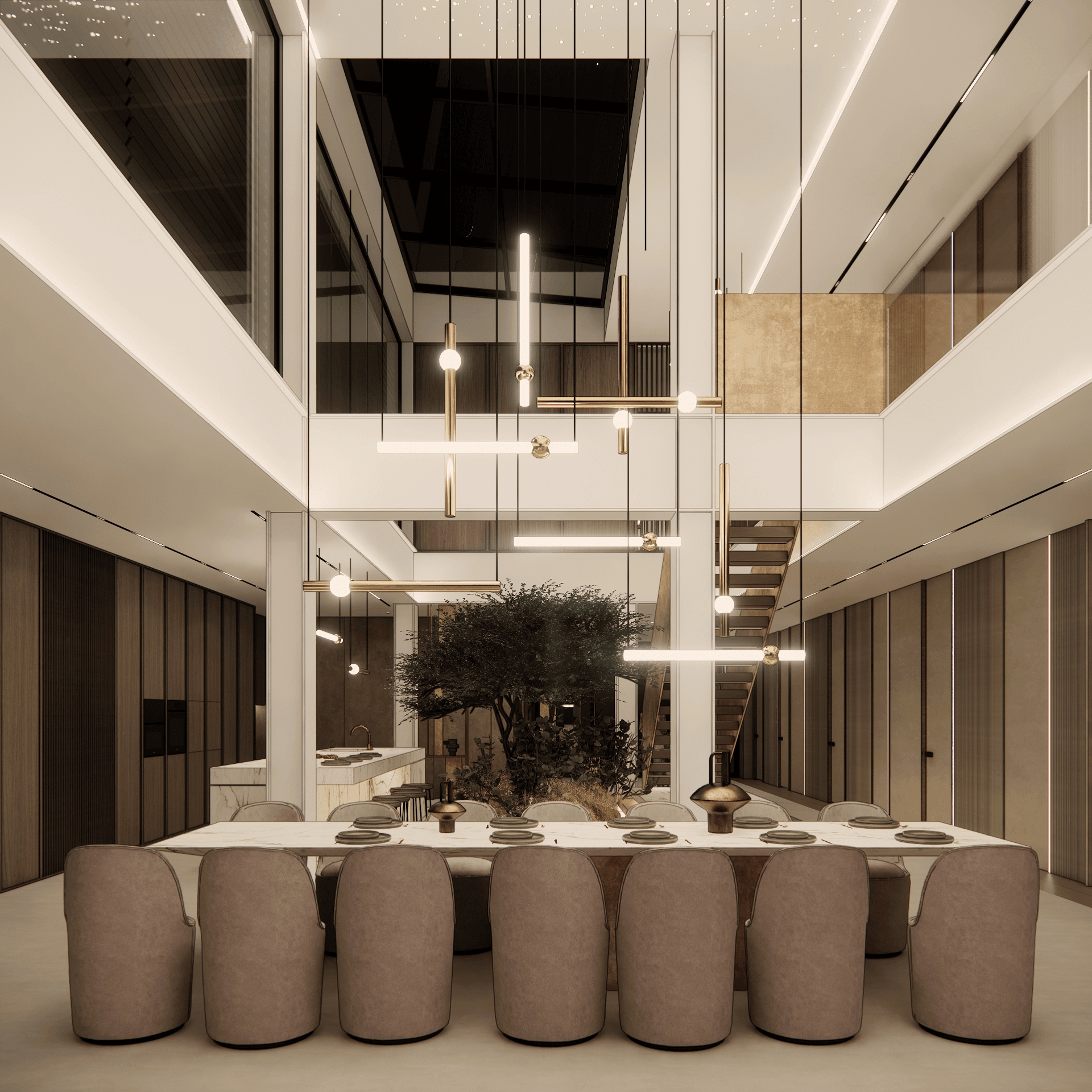 wnetrze-hollywood-hills - Salon